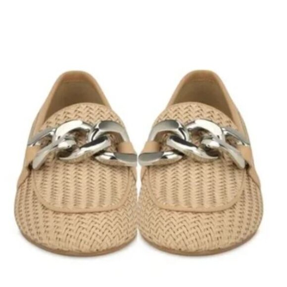 NWT Nine West Aspyn Light Natural Slip on Driver Flats Size 6.5 - Picture 4 of 7